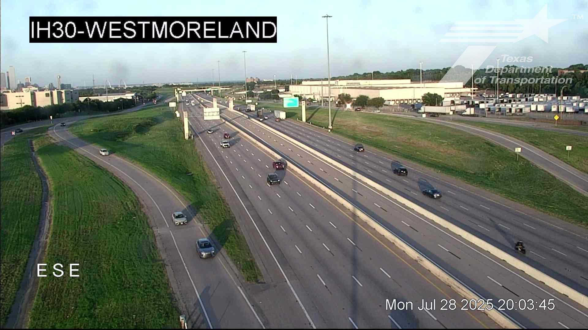 Traffic Cam Dallas › East: I-30 @ Westmoreland