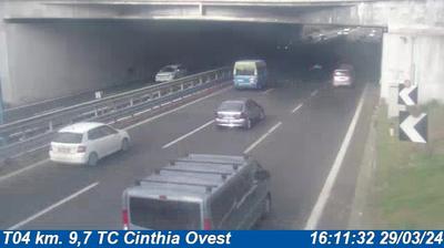 Preview delle webcam di Municipalita 10: T04 km. 9,7 TC Cinthia Ovest