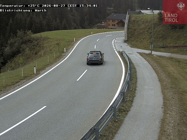 Traffic Cam Gemeinde Warth › West