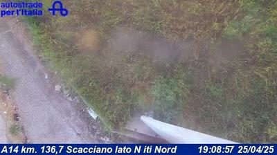 Preview delle webcam di Misano Adriatico: A14 km. 136,7 Scacciano lato N iti Nord