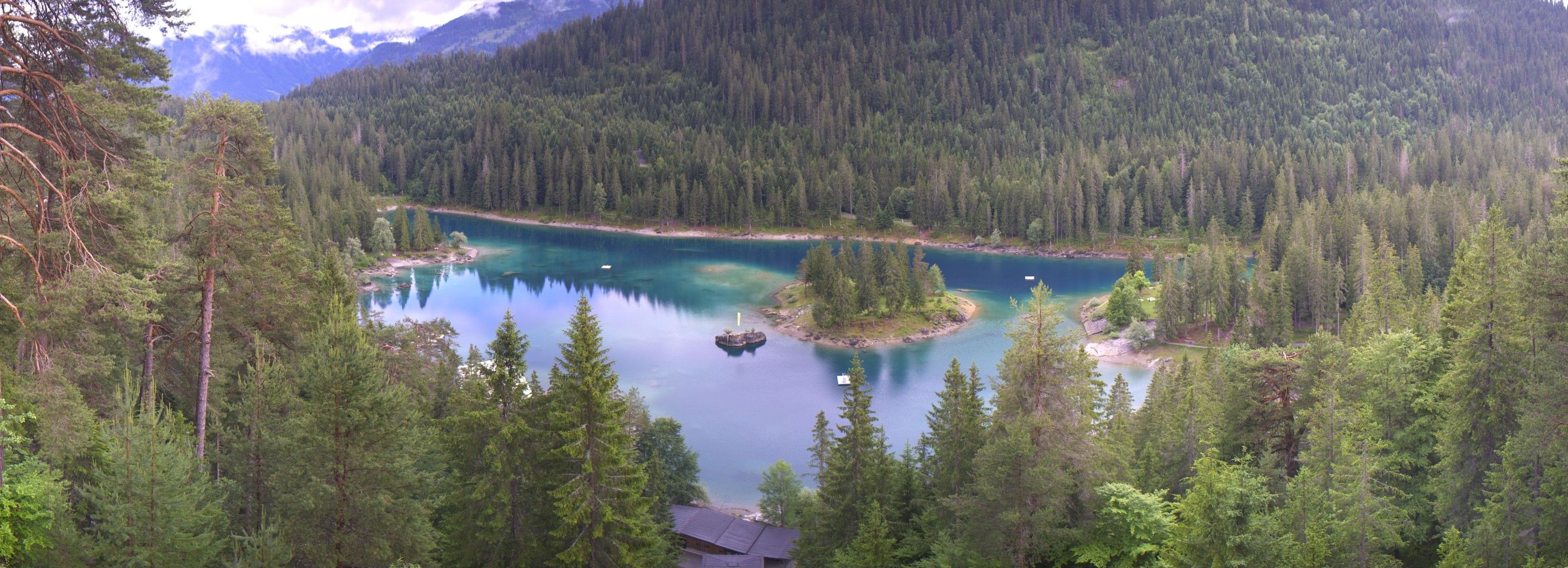 Flims: Flims Waldhaus: Caumasee