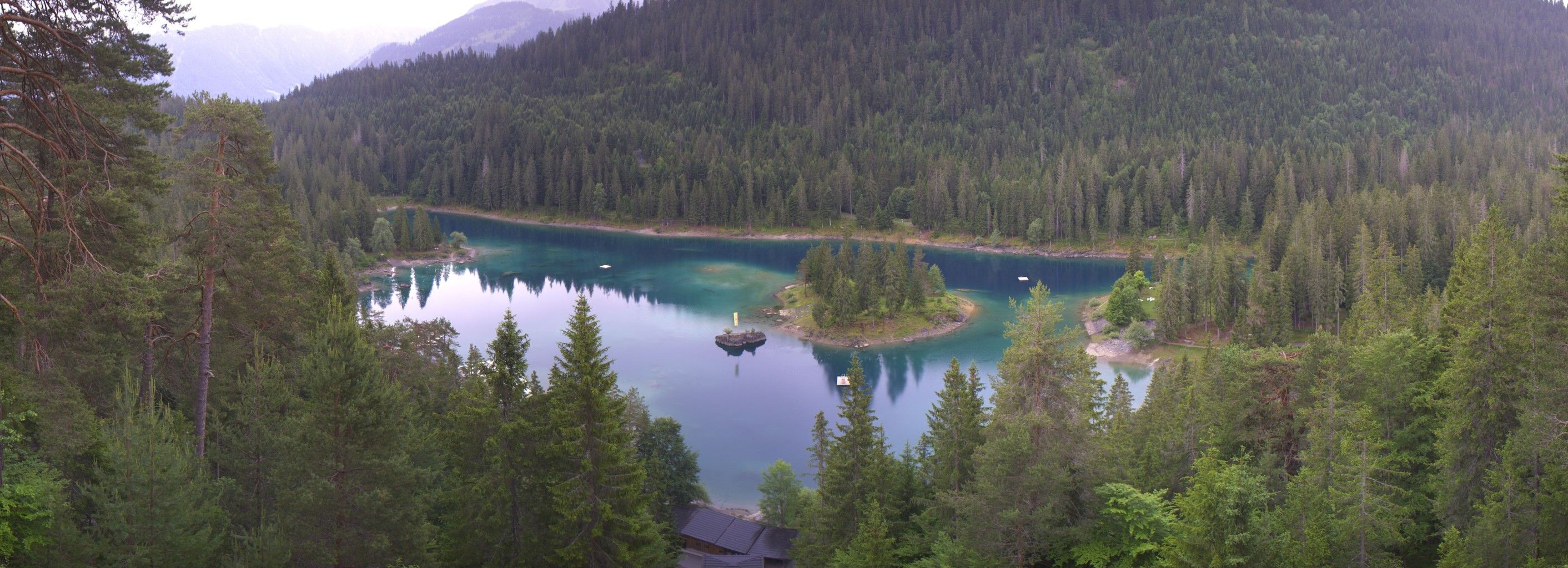 Flims: Flims Waldhaus: Caumasee