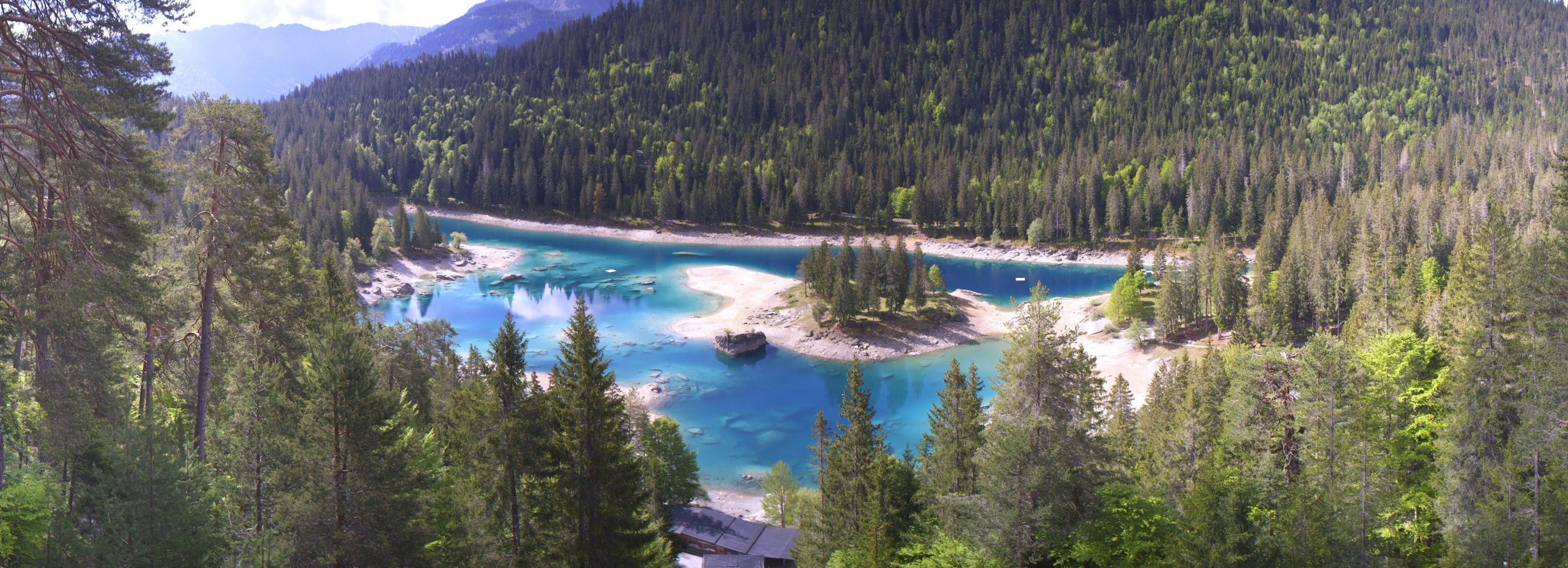 Flims: Flims Waldhaus: Caumasee