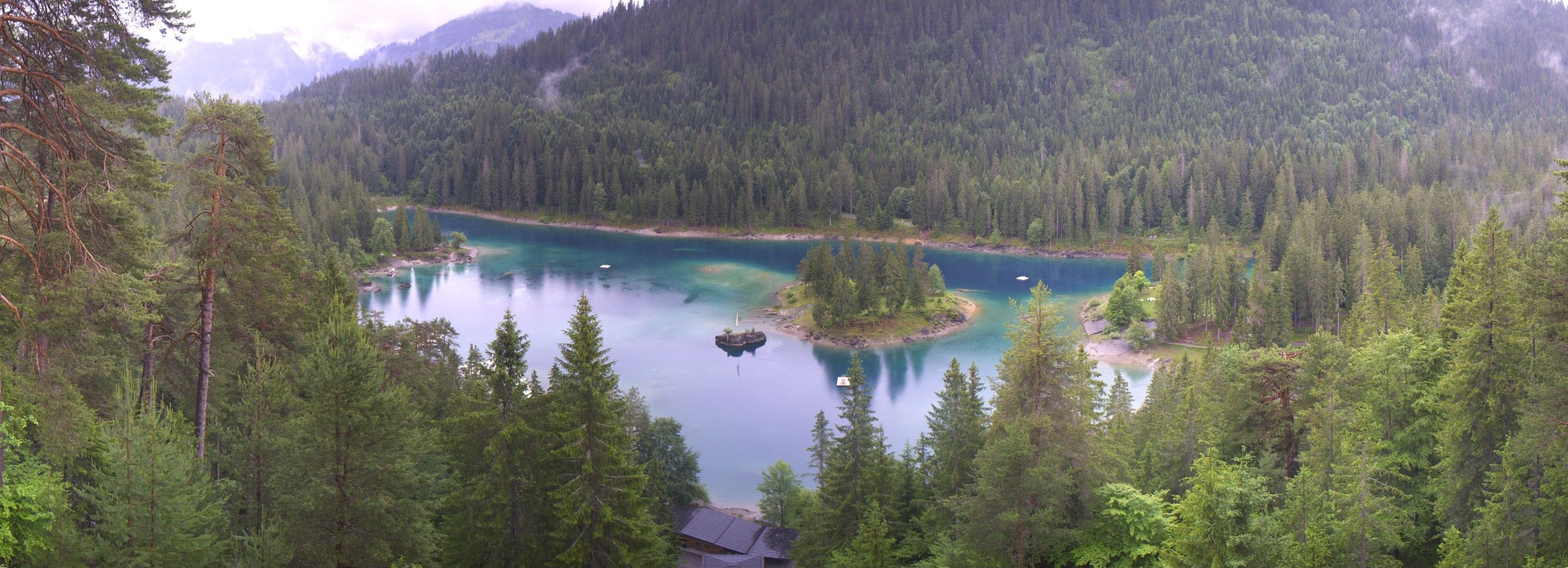 Flims: Flims Waldhaus: Caumasee