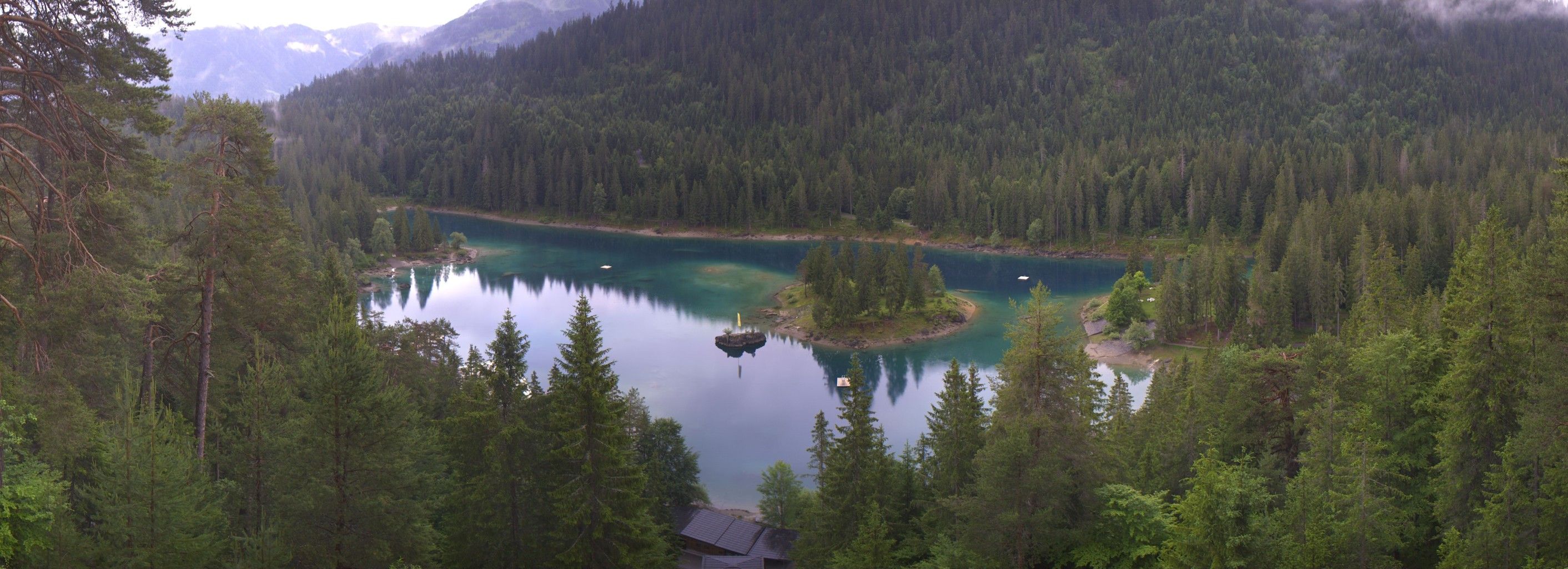 Flims: Flims Waldhaus: Caumasee