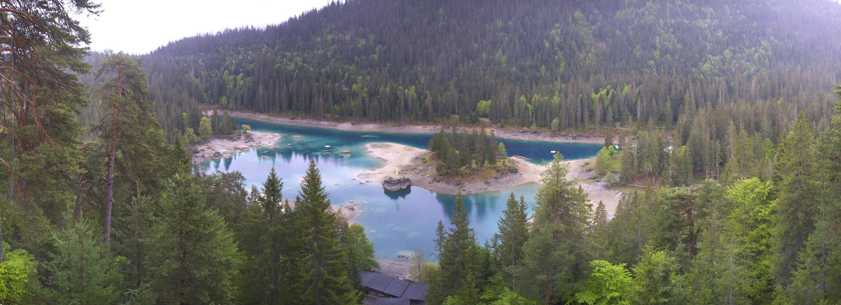 Flims: Flims Waldhaus: Caumasee