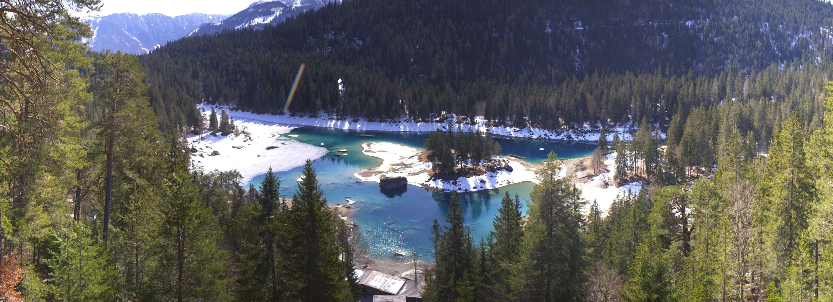Flims: Flims Waldhaus: Caumasee