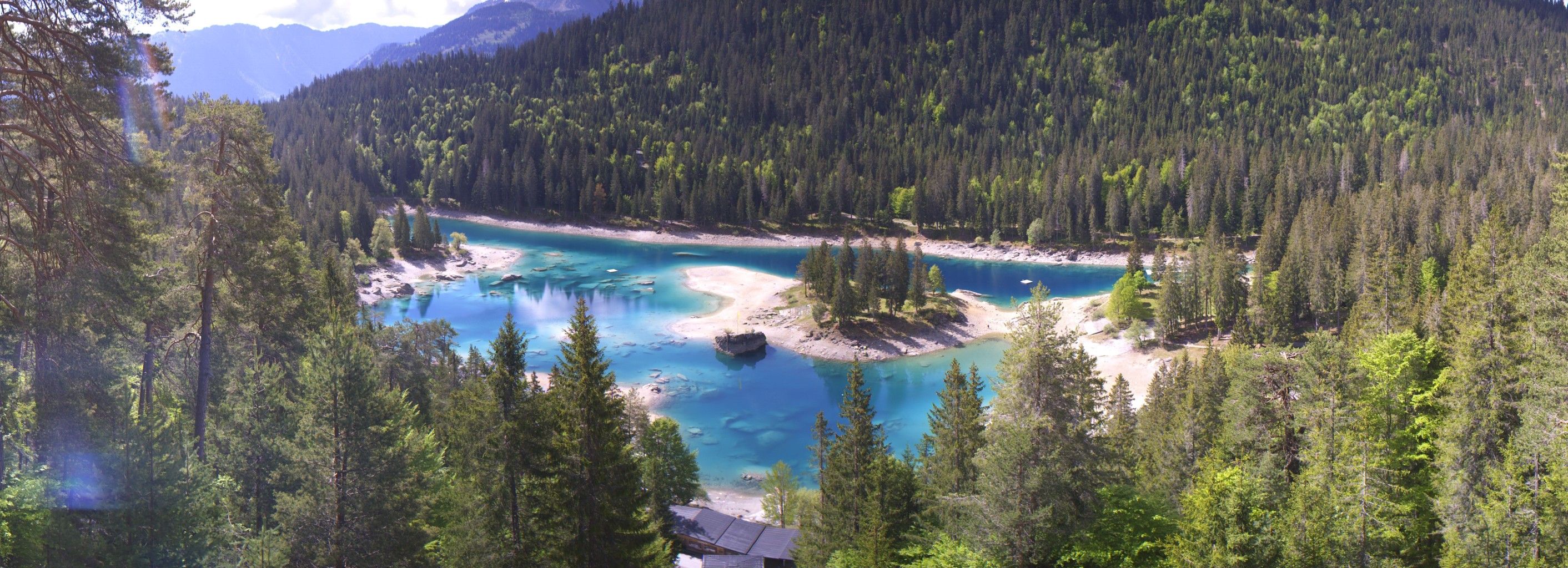 Flims: Flims Waldhaus: Caumasee