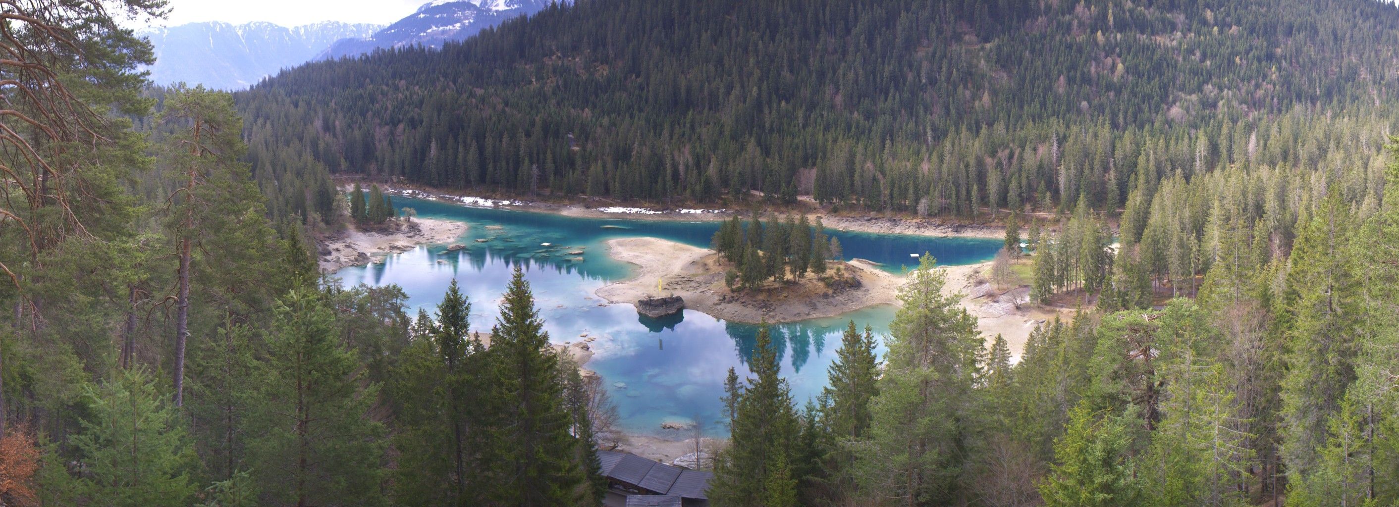 Flims: Flims Waldhaus: Caumasee