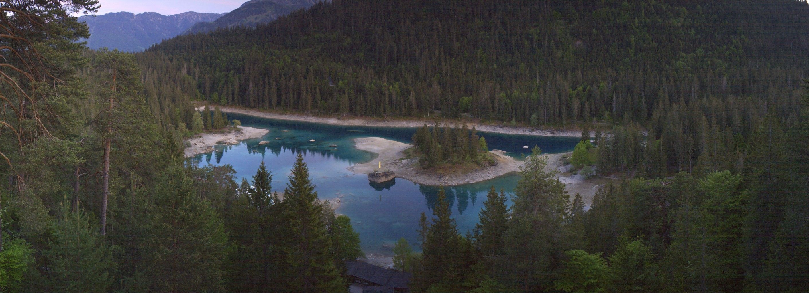 Flims: Flims Waldhaus: Caumasee