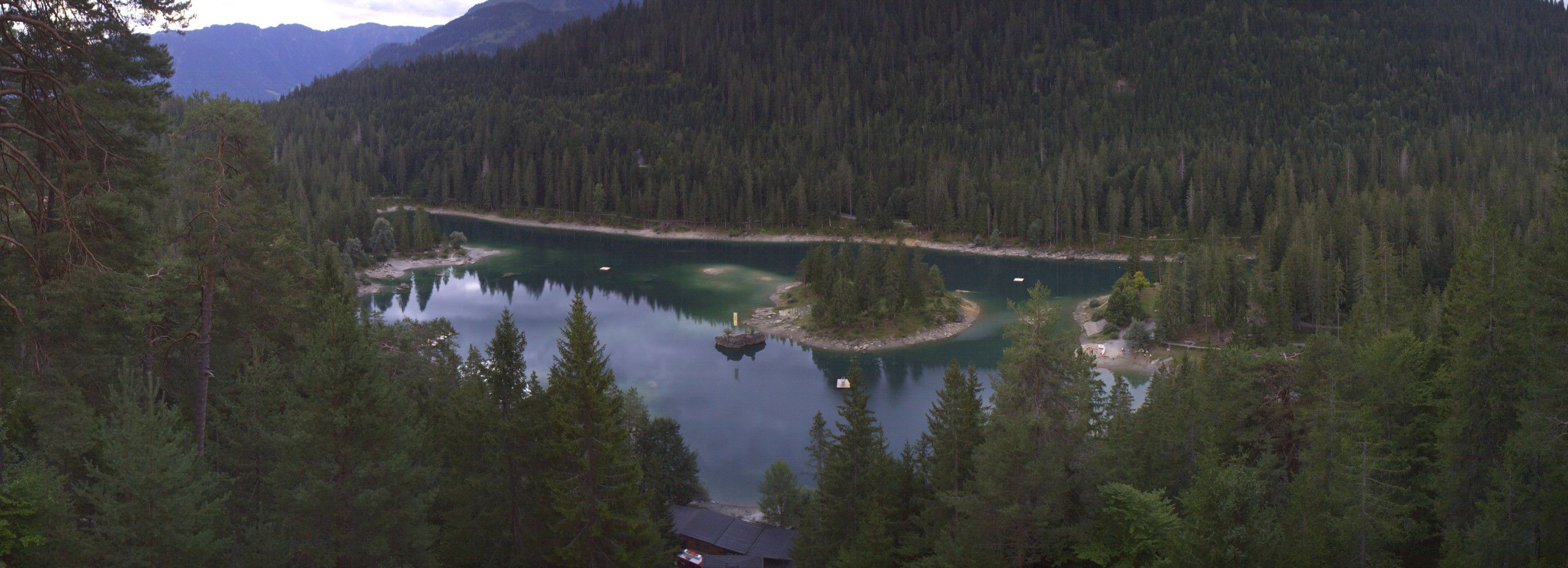 Flims: Flims Waldhaus: Caumasee