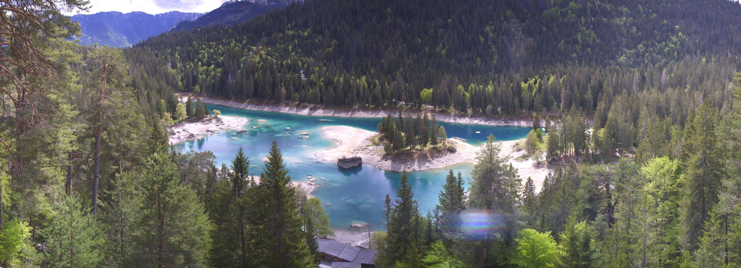 Flims: Flims Waldhaus: Caumasee