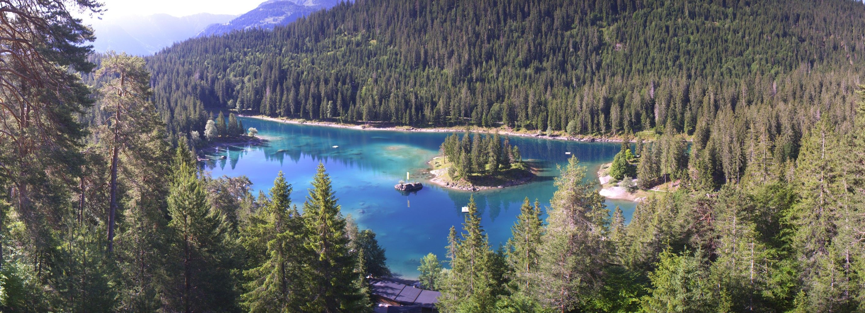Flims: Flims Waldhaus: Caumasee