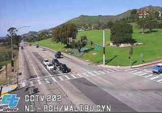 Imagen de webcam diurna Malibu
