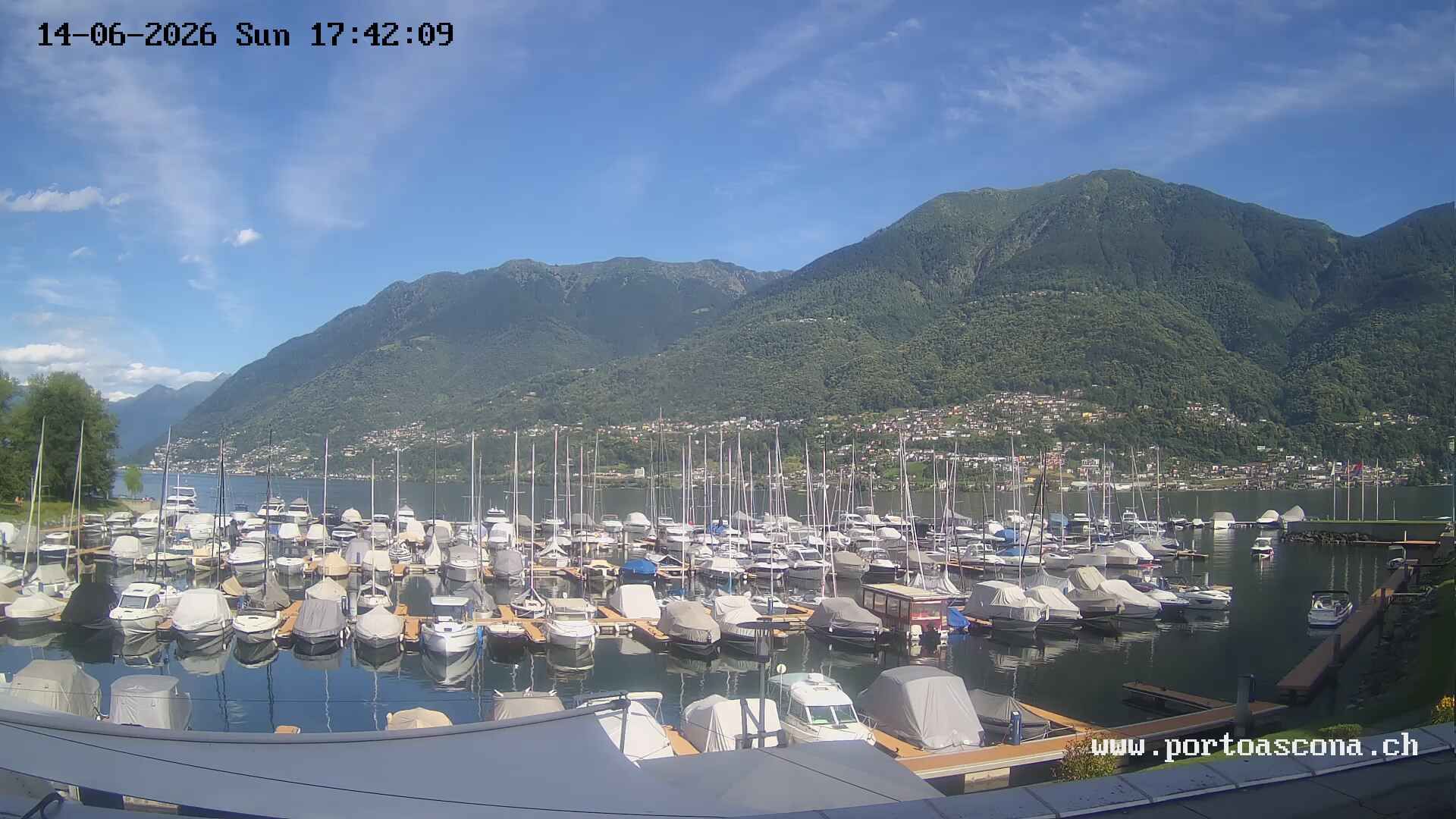 Ascona › Süden: Porto Patriziale Ascona - Gambarogno - Langensee