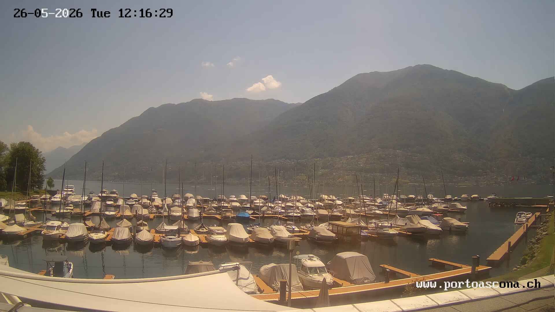 Ascona › Süden: Porto Patriziale Ascona - Gambarogno - Langensee