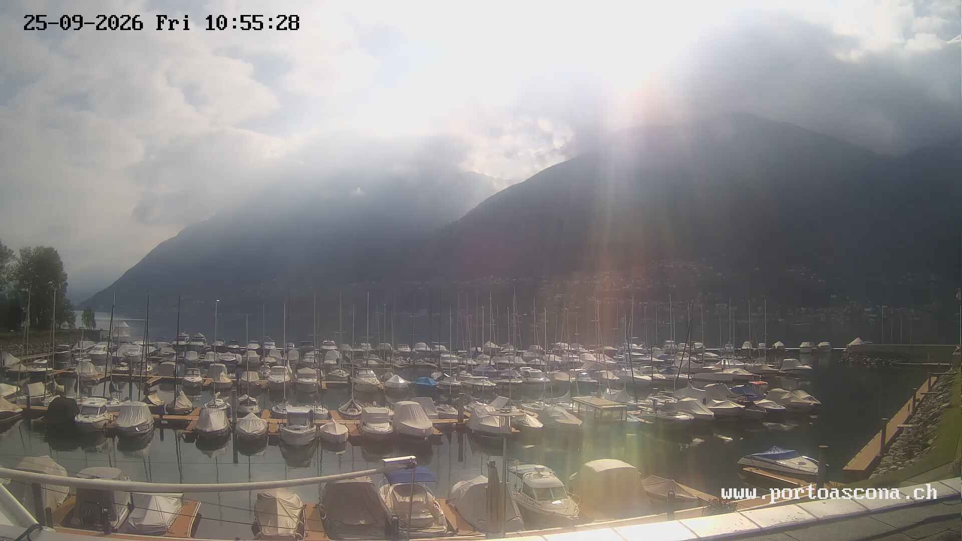 Ascona › Süden: Porto Patriziale Ascona - Gambarogno - Langensee
