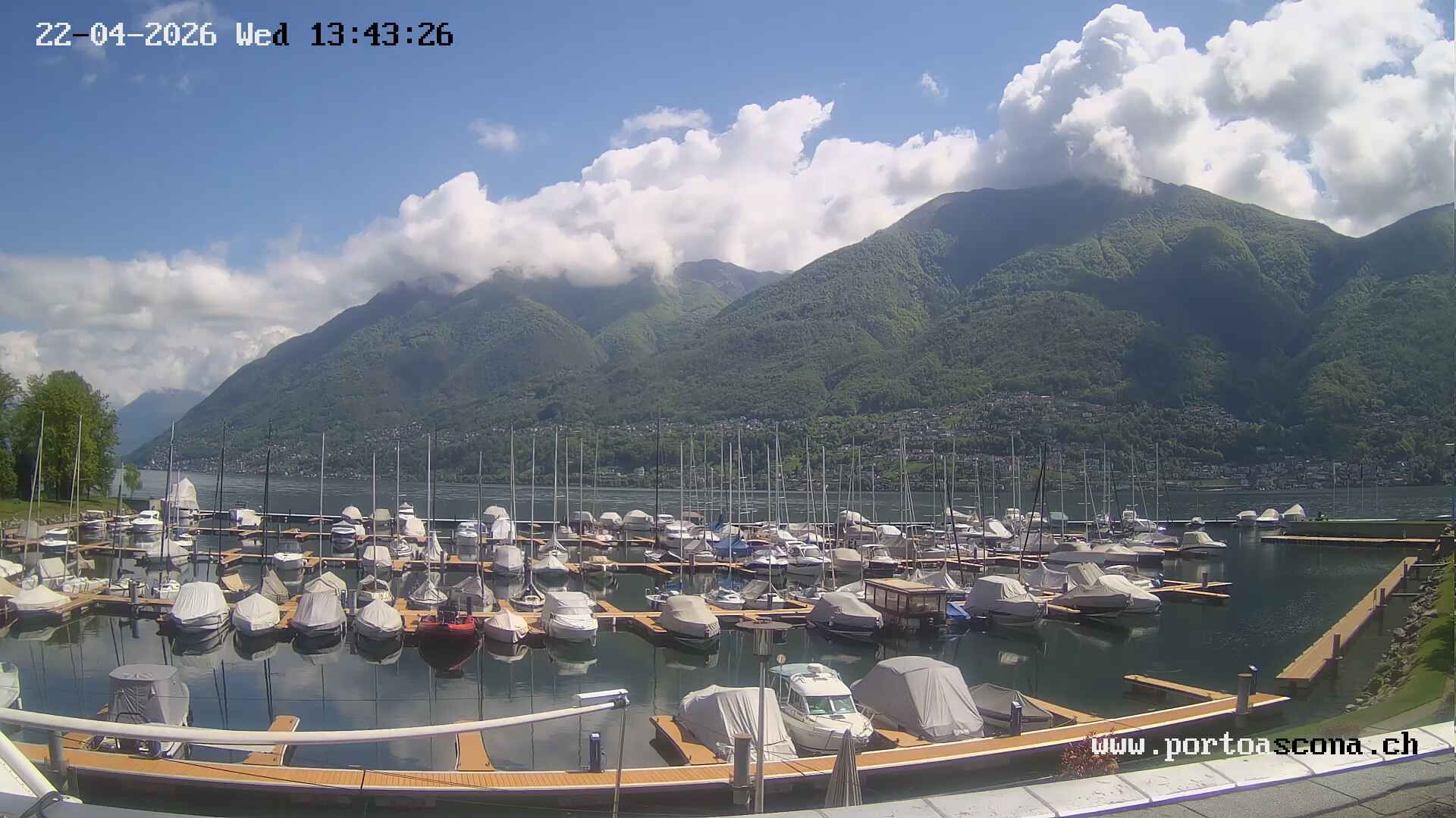 Ascona › Süden: Porto Patriziale Ascona - Gambarogno - Langensee