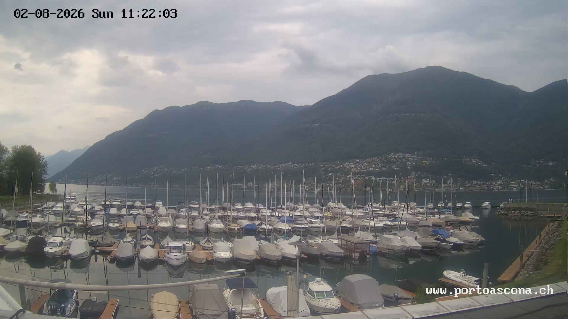 Ascona › Süden: Porto Patriziale Ascona - Gambarogno - Langensee