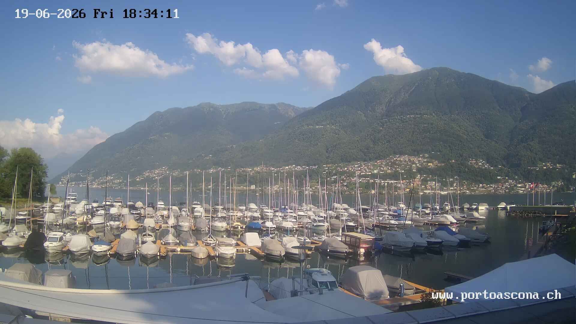 Ascona › Süden: Porto Patriziale Ascona - Gambarogno - Langensee