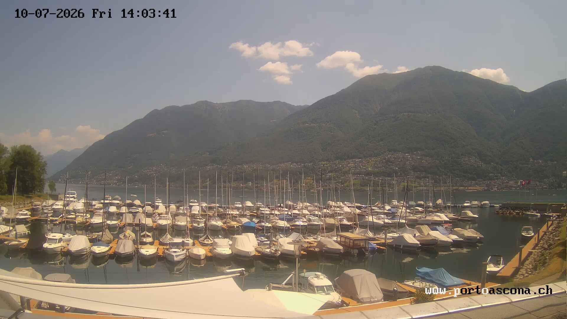 Ascona › Süden: Porto Patriziale Ascona - Gambarogno - Langensee