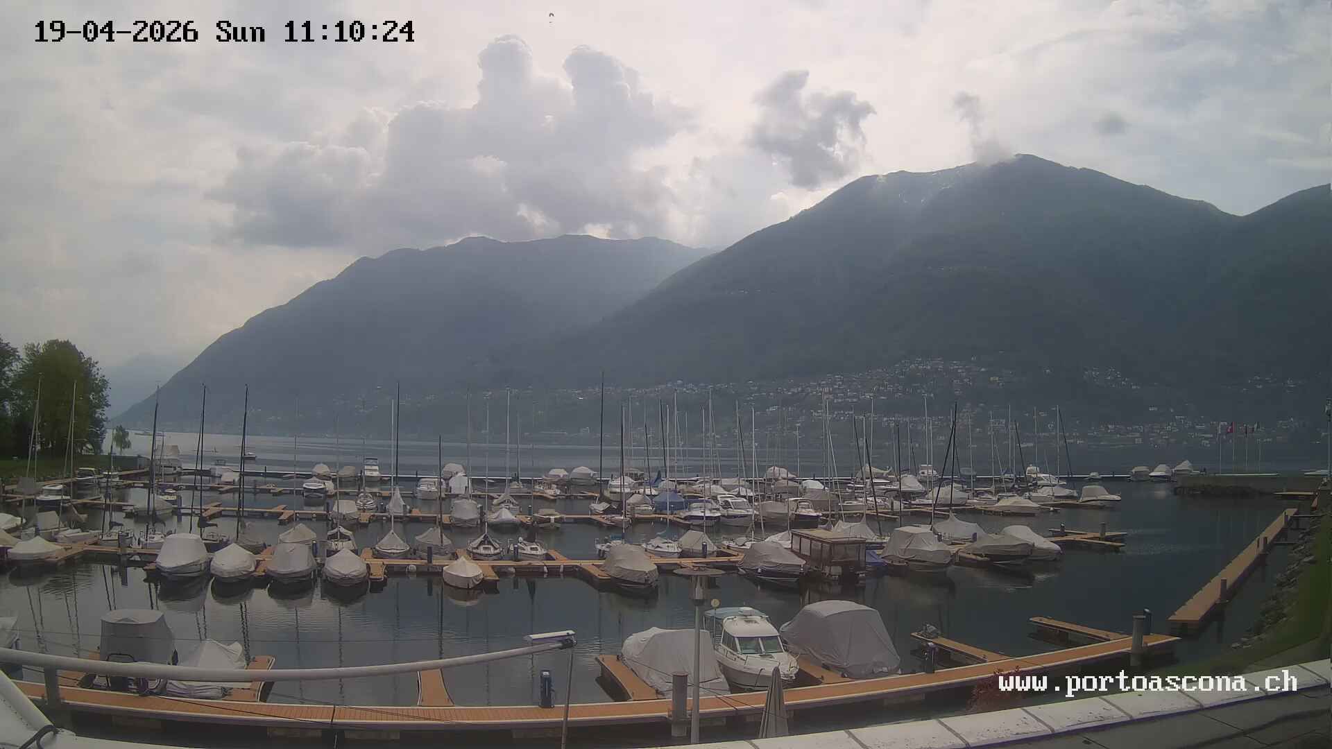 Ascona › Süden: Porto Patriziale Ascona - Gambarogno - Langensee