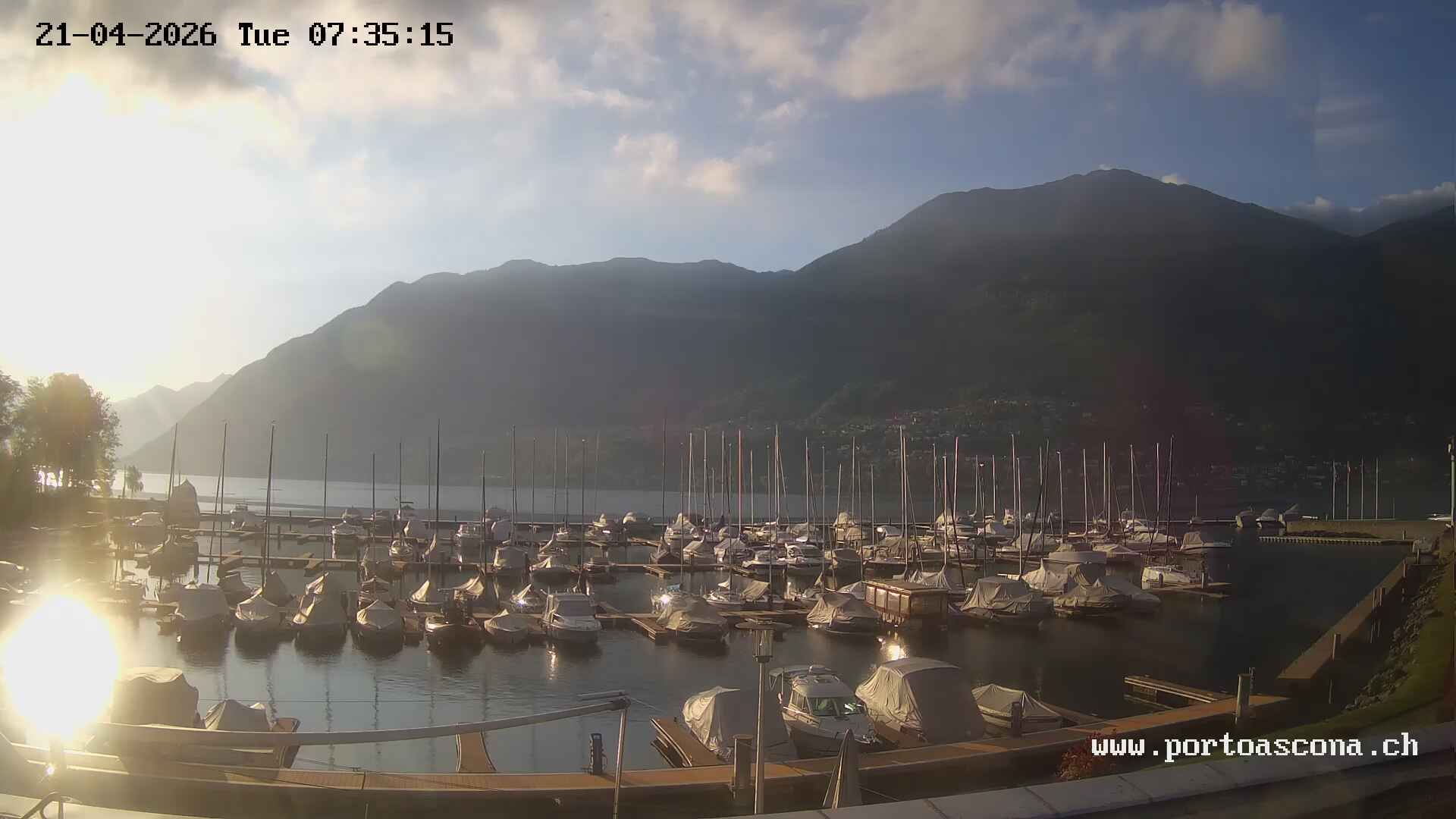Ascona › Süden: Porto Patriziale Ascona - Gambarogno - Langensee