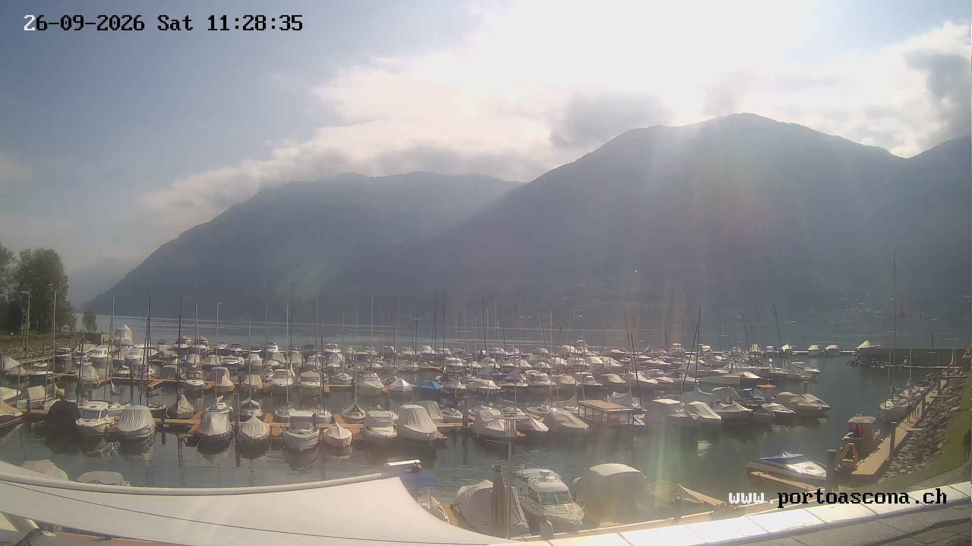 Ascona › Süden: Porto Patriziale Ascona - Gambarogno - Langensee