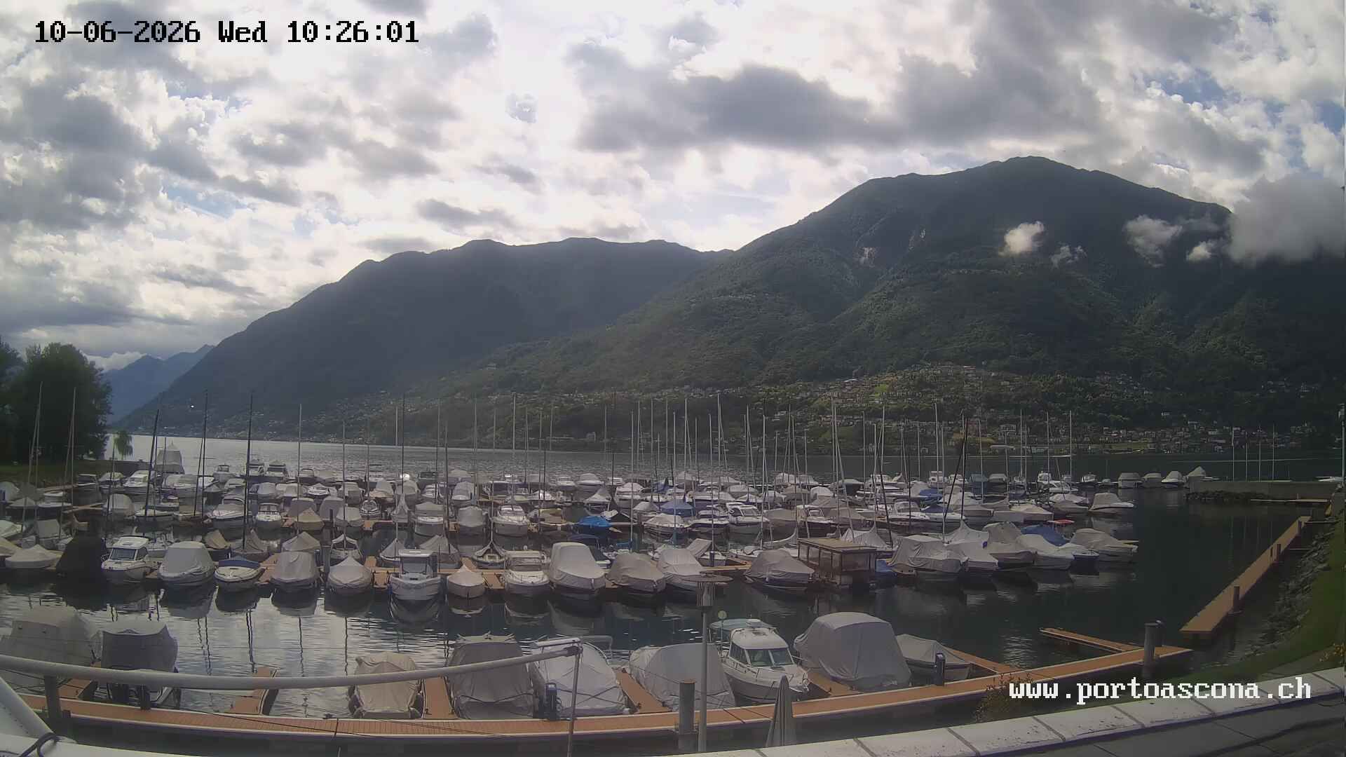 Ascona › Süden: Porto Patriziale Ascona - Gambarogno - Langensee