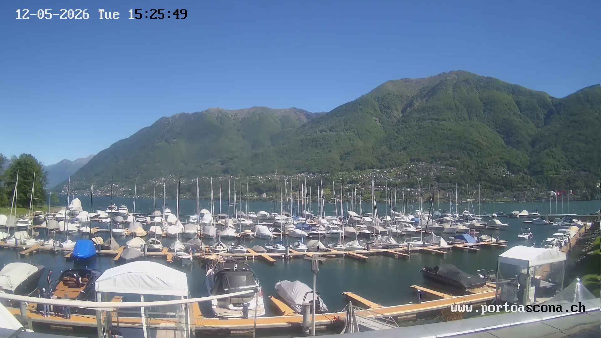 Ascona › Süden: Porto Patriziale Ascona - Gambarogno - Langensee