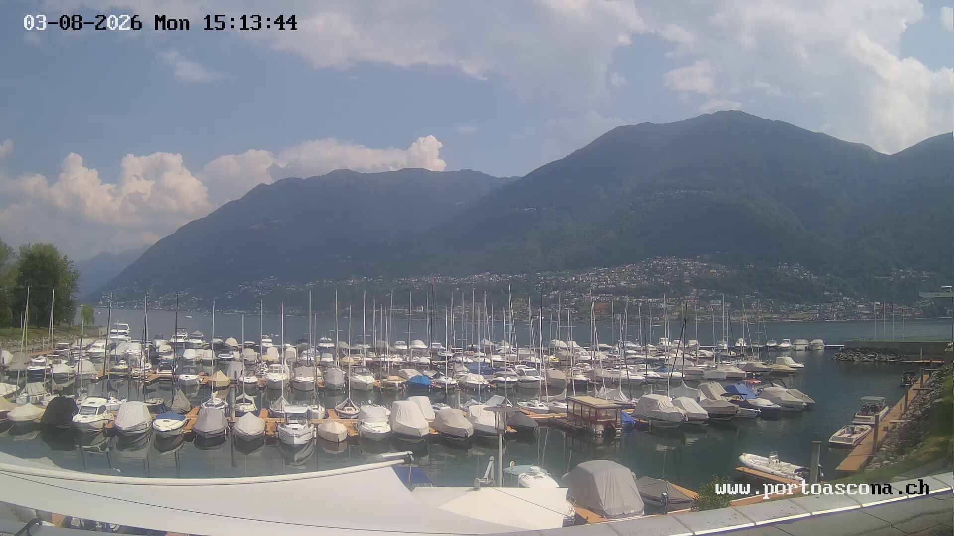 Ascona › Süden: Porto Patriziale Ascona - Gambarogno - Langensee