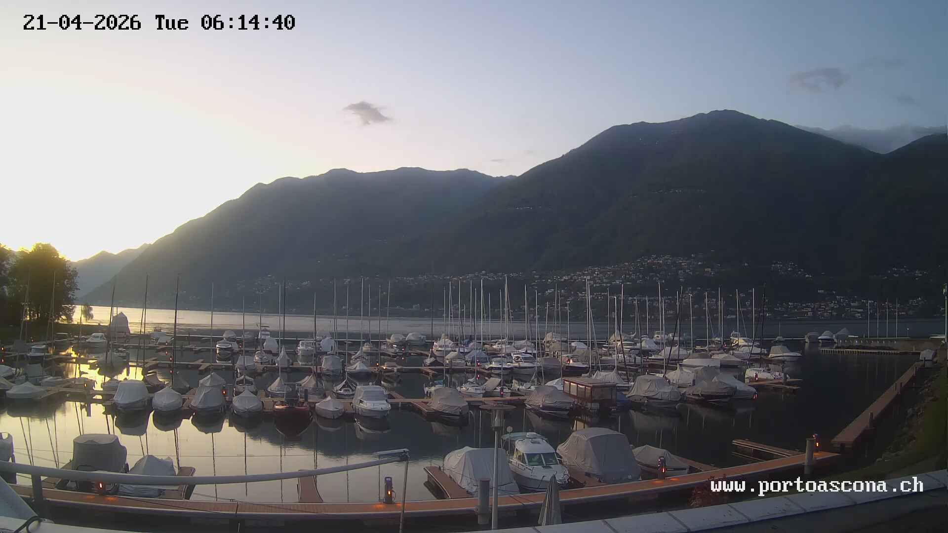 Ascona › Süden: Porto Patriziale Ascona - Gambarogno - Langensee