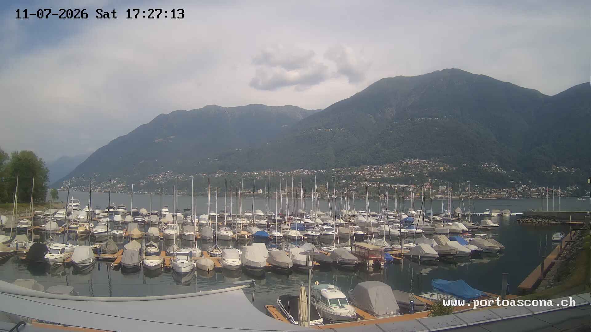 Ascona › Süden: Porto Patriziale Ascona - Gambarogno - Langensee