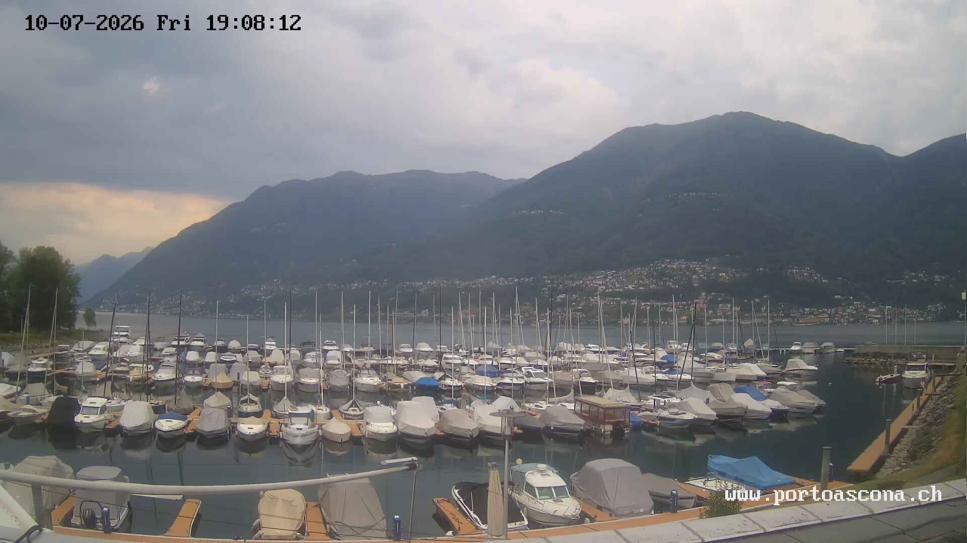 Ascona › Süden: Porto Patriziale Ascona - Gambarogno - Langensee