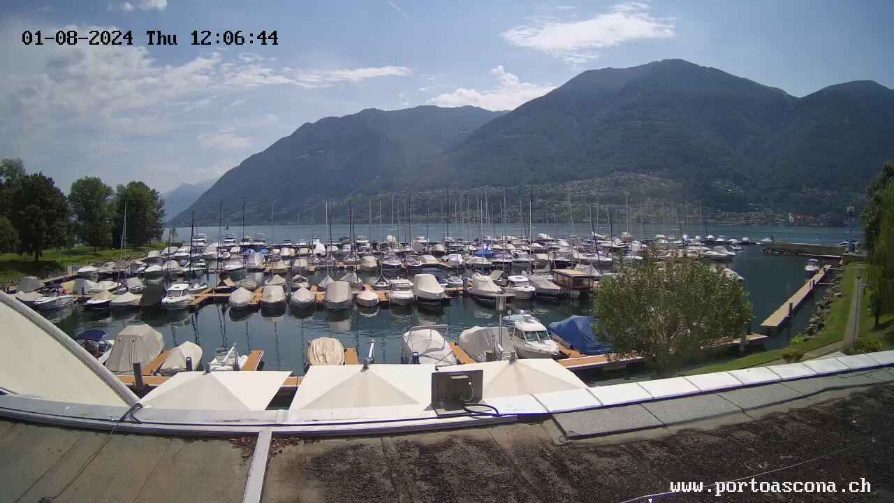 Ascona › Süd: Porto Patriziale Ascona - Gambarogno - Langensee