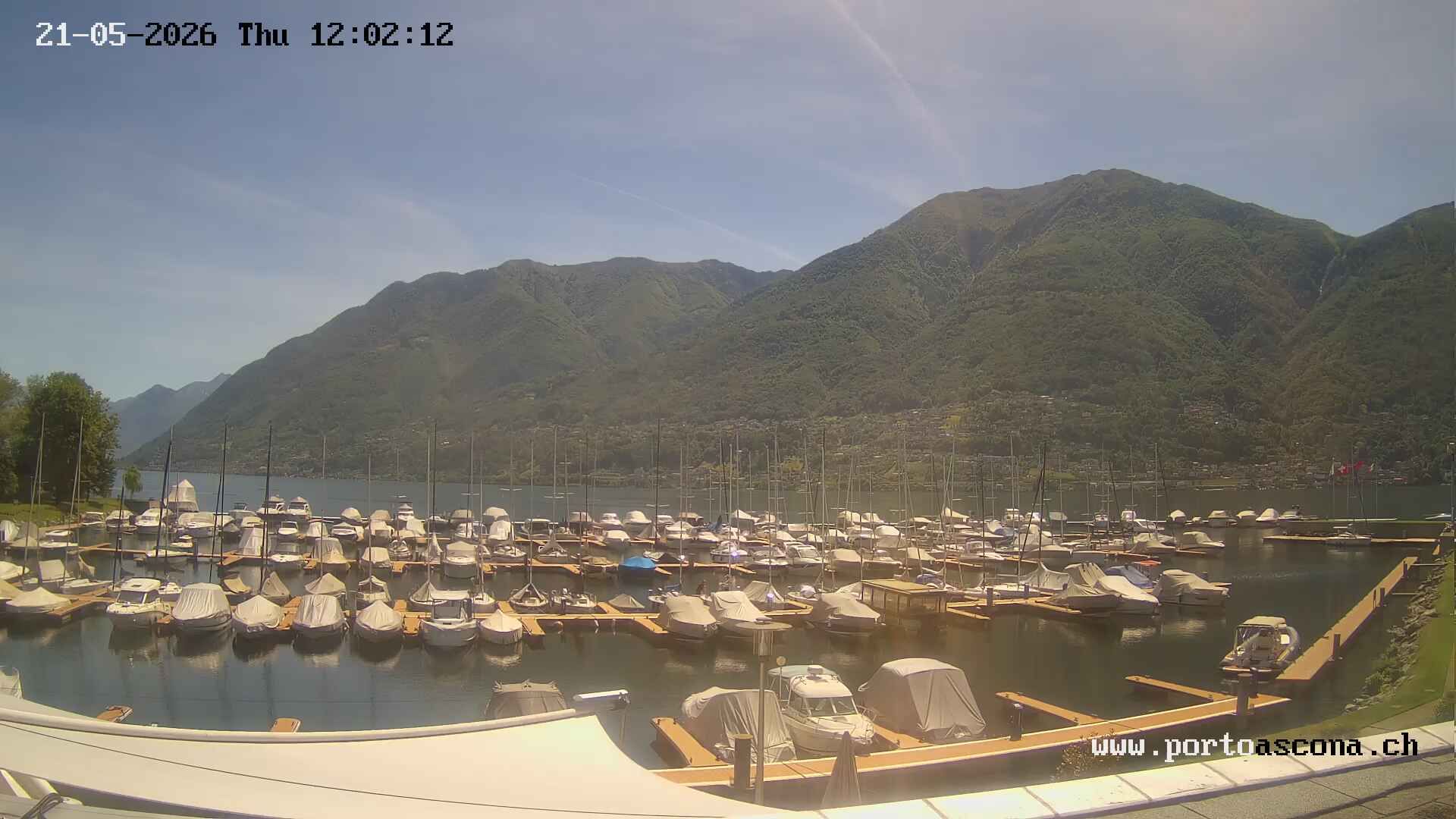 Ascona › Süden: Porto Patriziale Ascona - Gambarogno - Langensee