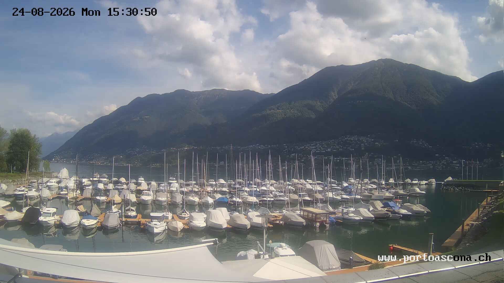 Ascona › Süden: Porto Patriziale Ascona - Gambarogno - Langensee