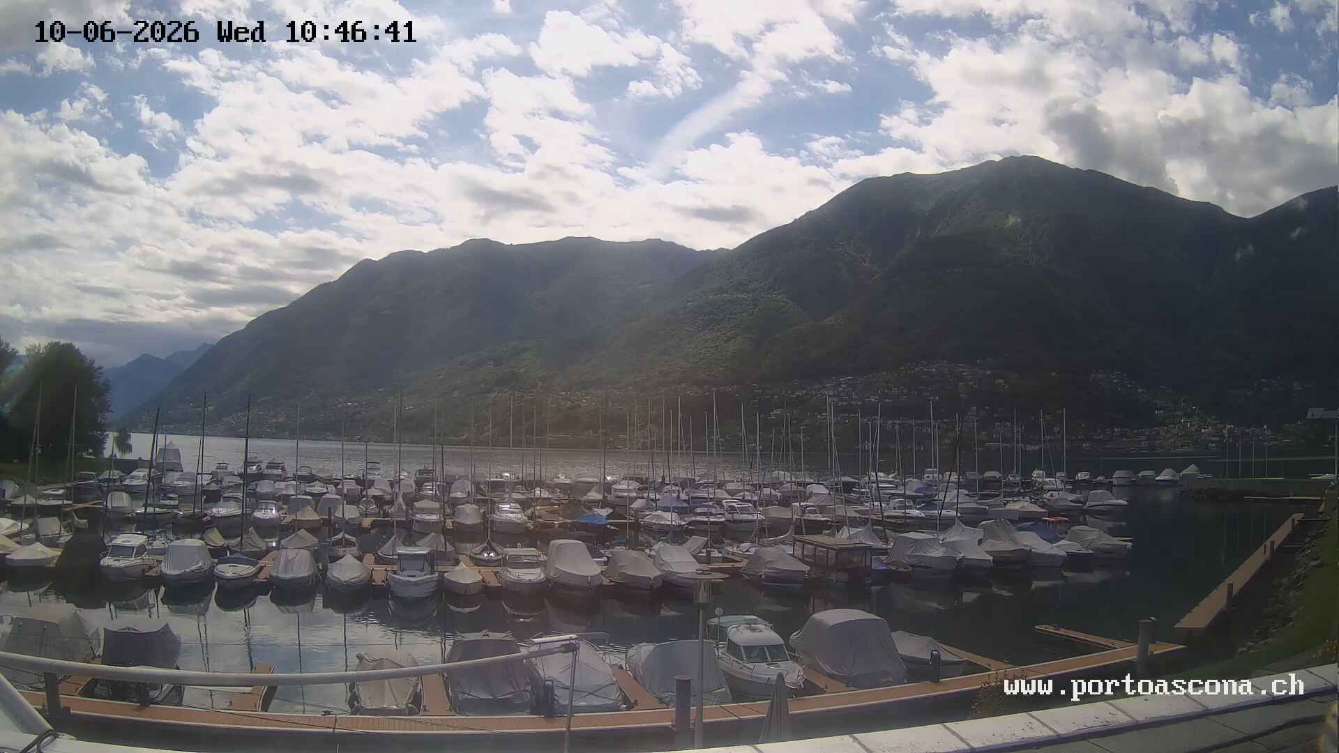 Ascona › Süden: Porto Patriziale Ascona - Gambarogno - Langensee