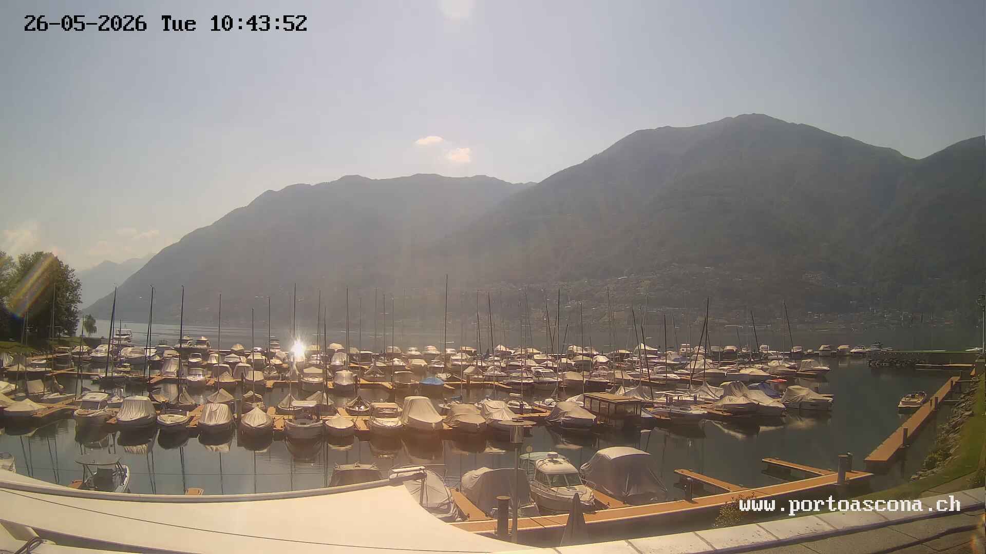 Ascona › Süden: Porto Patriziale Ascona - Gambarogno - Langensee
