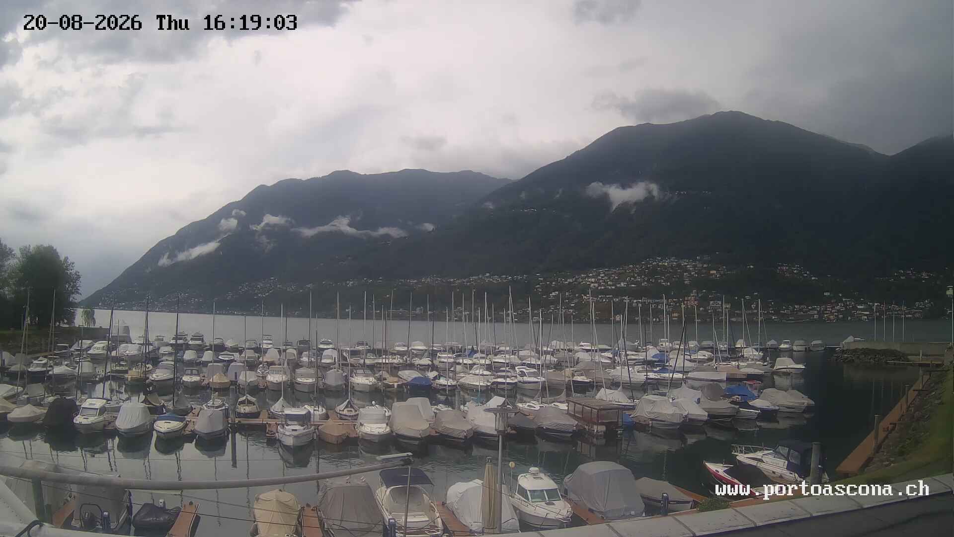 Ascona › Süden: Porto Patriziale Ascona - Gambarogno - Langensee