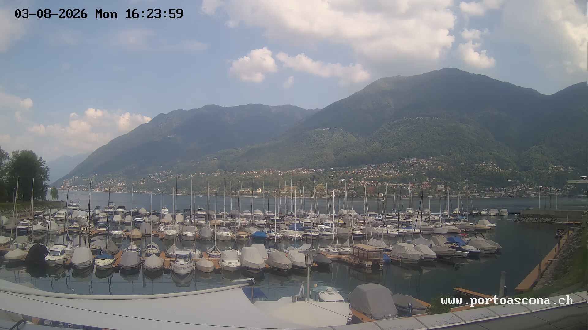 Ascona › Süden: Porto Patriziale Ascona - Gambarogno - Langensee