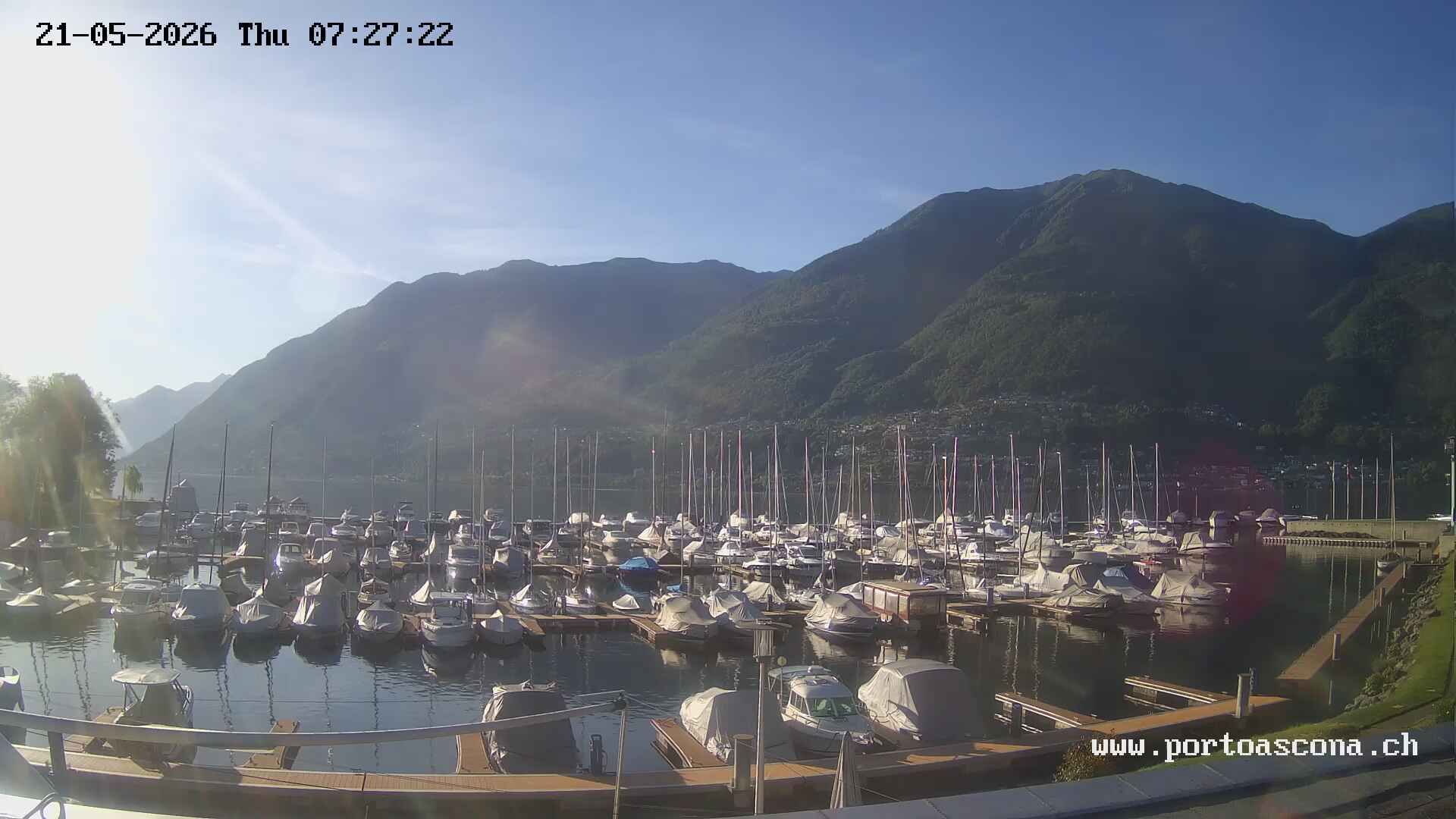 Ascona › Süden: Porto Patriziale Ascona - Gambarogno - Langensee