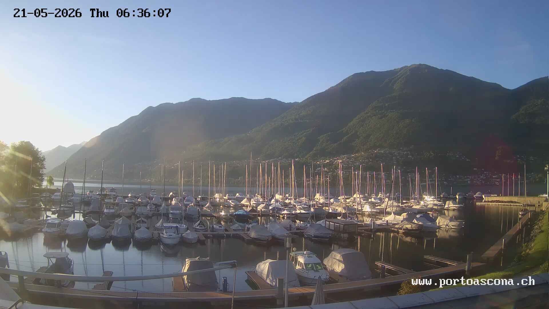 Ascona › Süden: Porto Patriziale Ascona - Gambarogno - Langensee