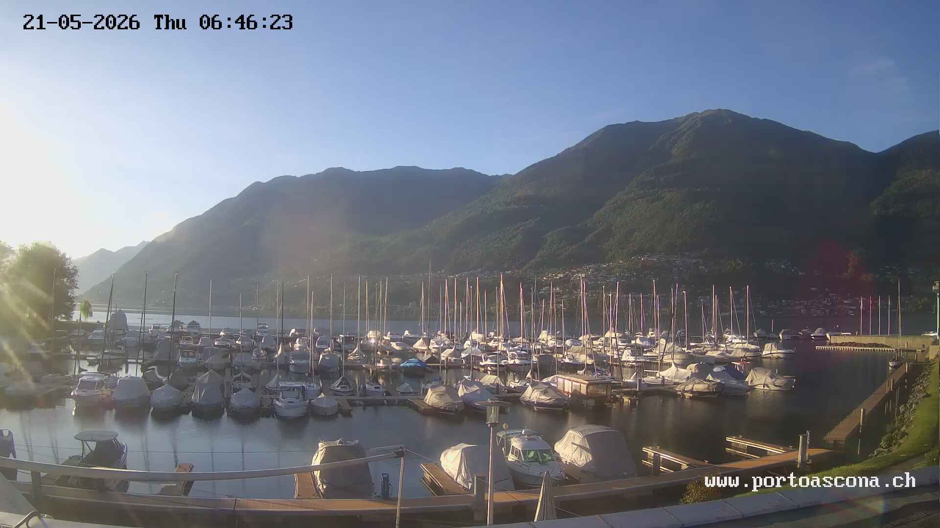 Ascona › Süden: Porto Patriziale Ascona - Gambarogno - Langensee