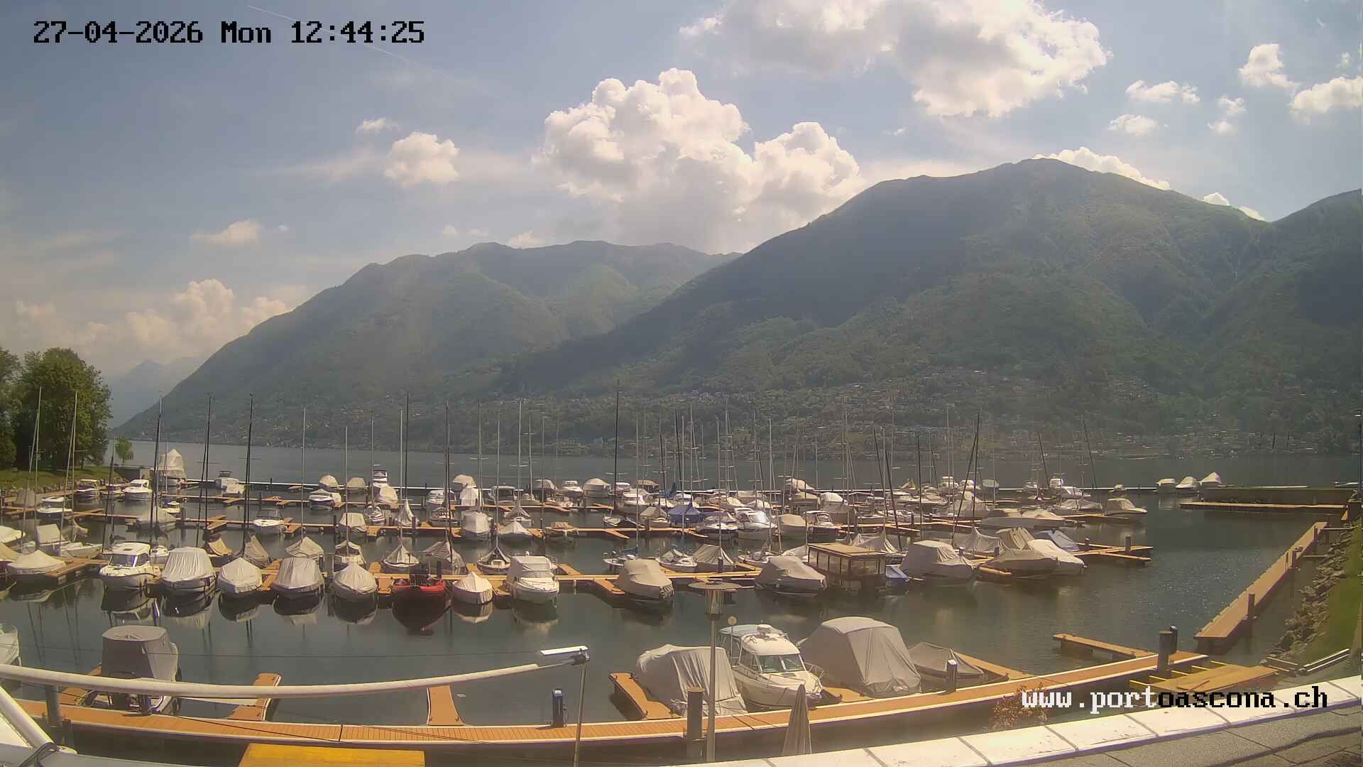 Ascona › Süden: Porto Patriziale Ascona - Gambarogno - Langensee