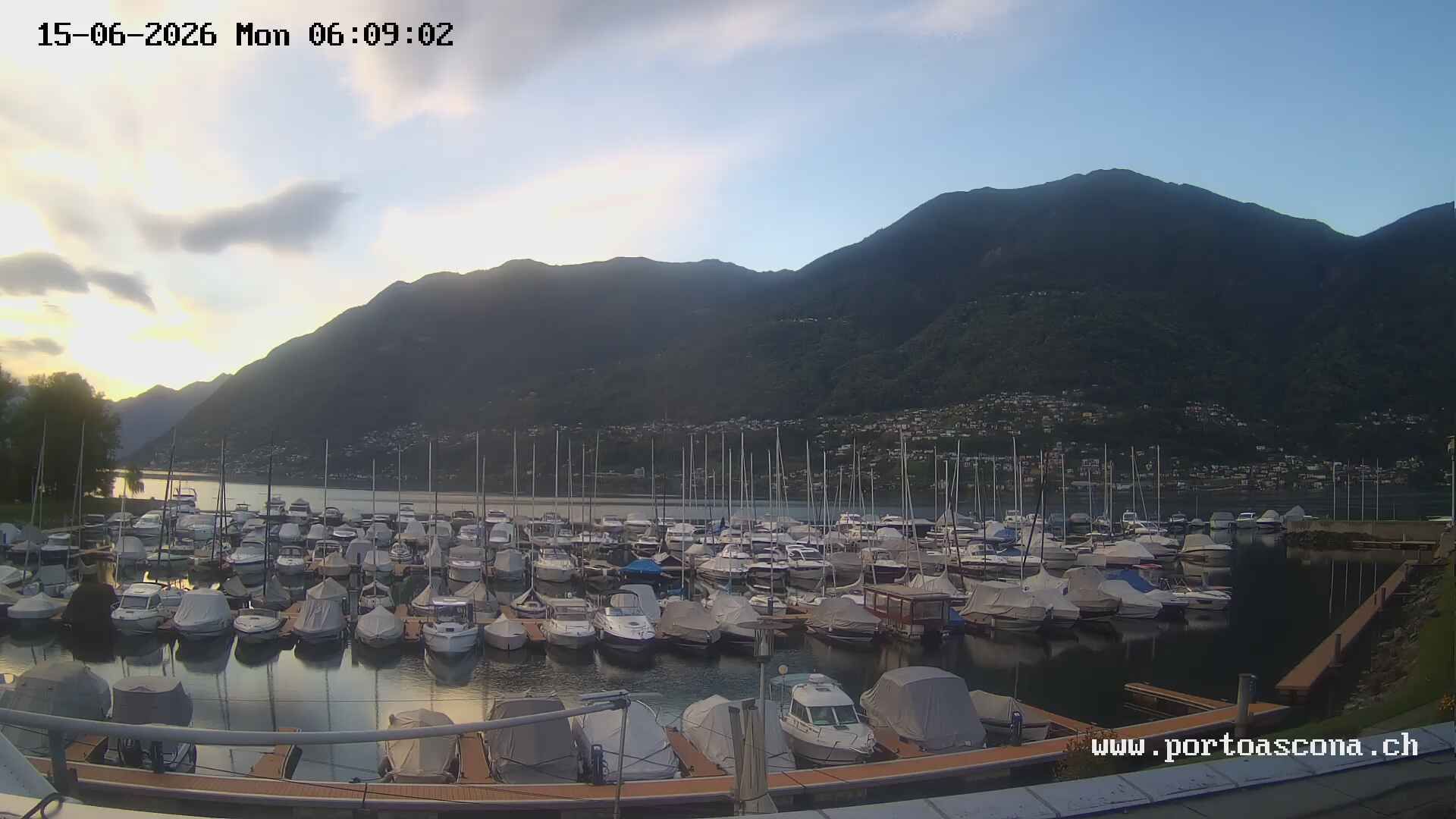 Ascona › Süden: Porto Patriziale Ascona - Gambarogno - Langensee