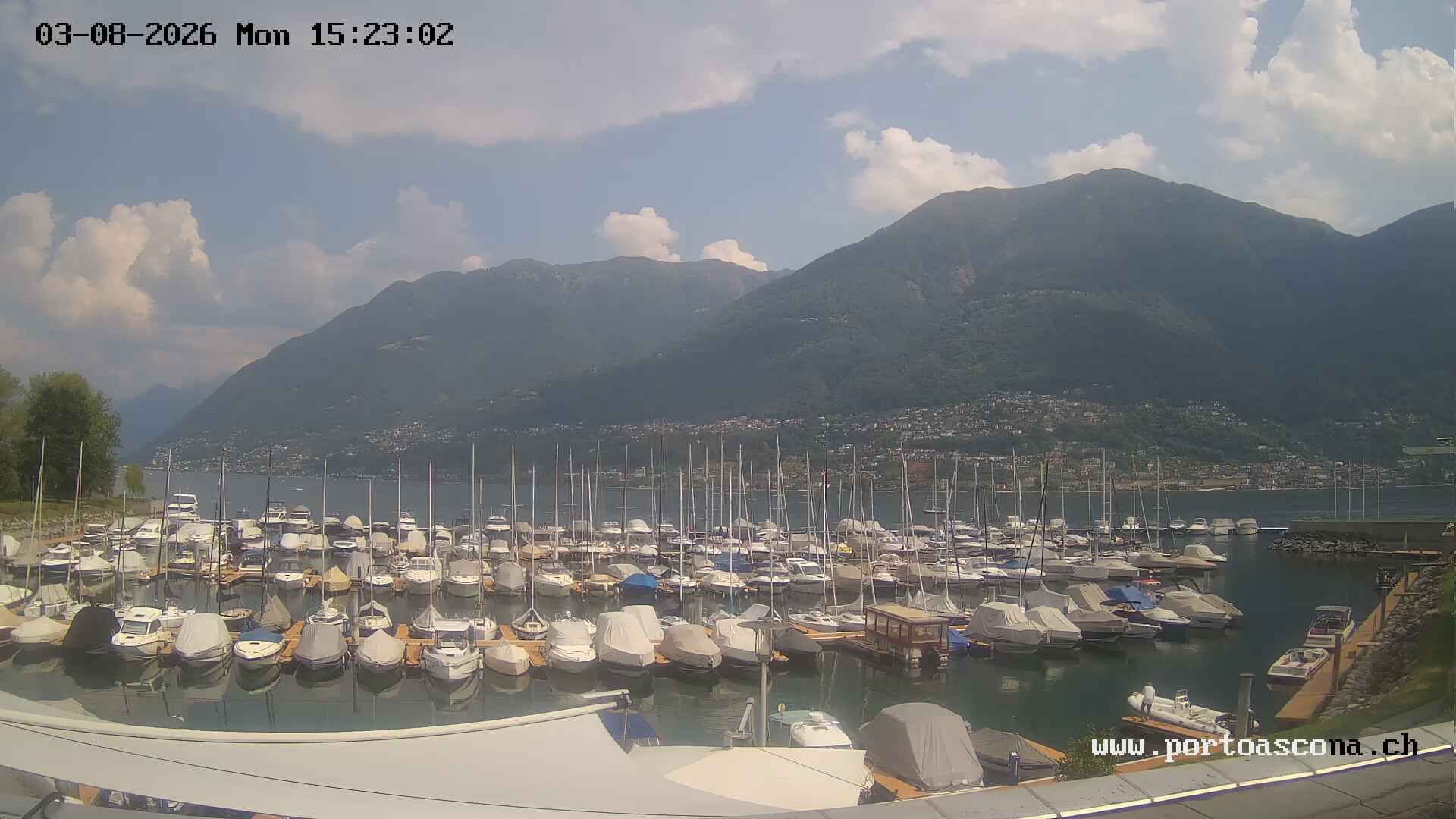 Ascona › Süden: Porto Patriziale Ascona - Gambarogno - Langensee