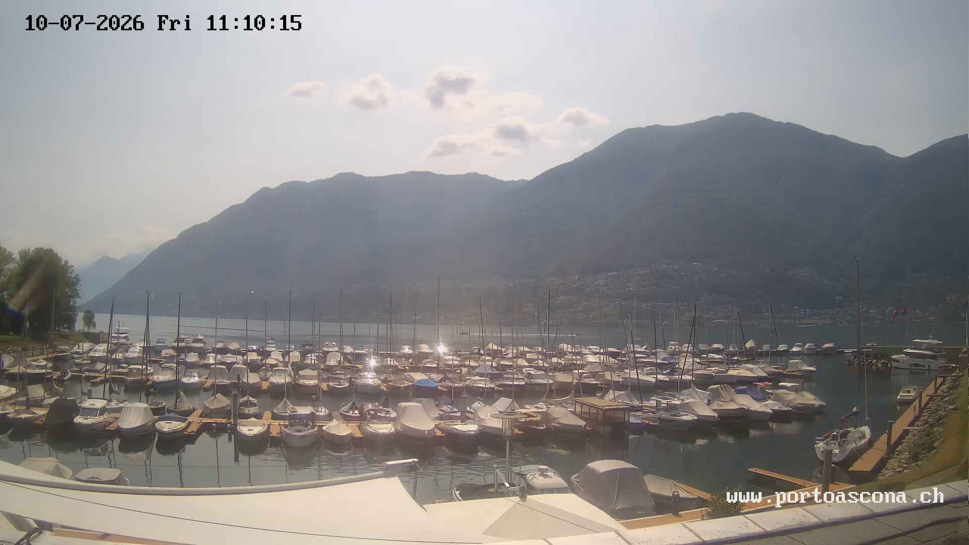 Ascona › Süden: Porto Patriziale Ascona - Gambarogno - Langensee