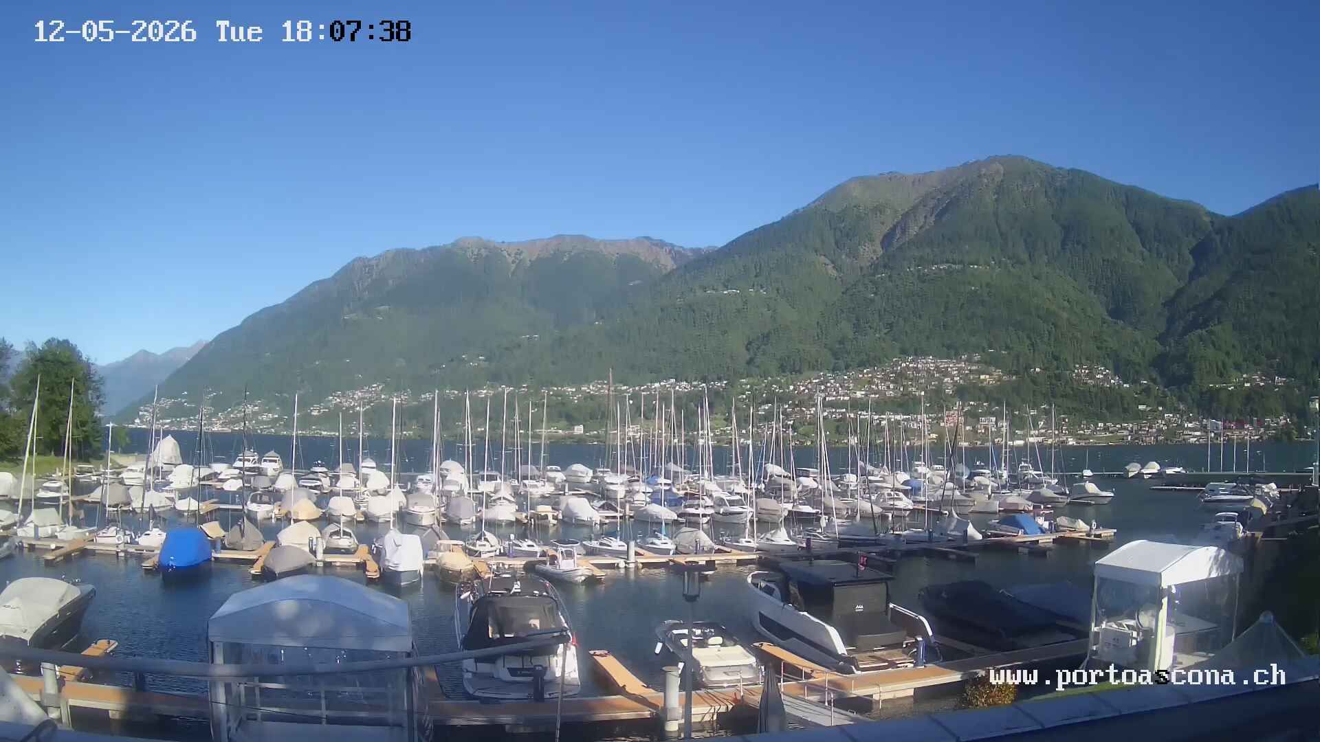 Ascona › Süden: Porto Patriziale Ascona - Gambarogno - Langensee