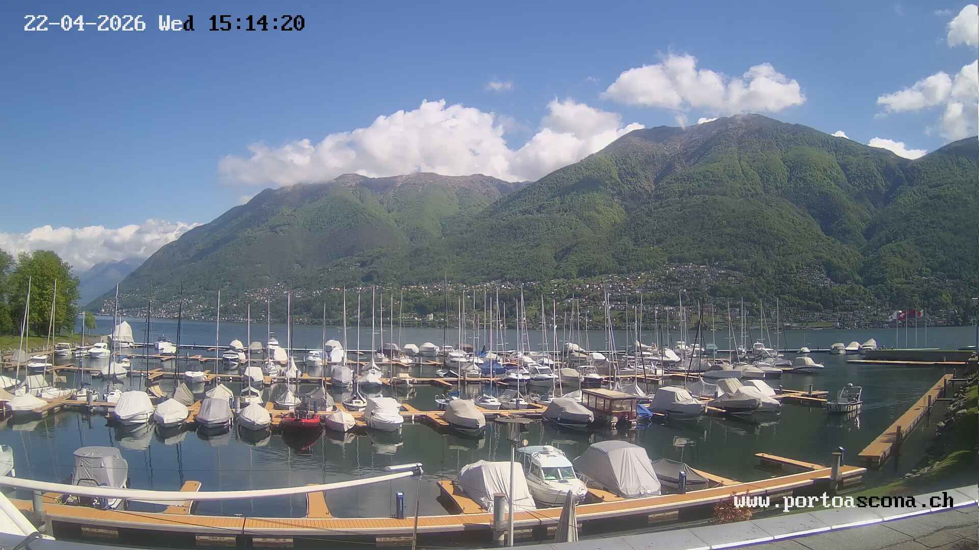 Ascona › Süden: Porto Patriziale Ascona - Gambarogno - Langensee